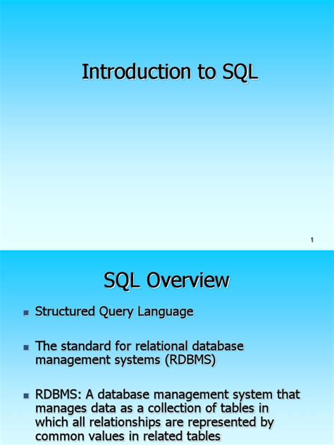 Image result for SQL Database Intro