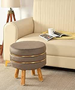 Ereteken ART Ottoman Round Small Foot Rest Stool for Living Room Office ...
