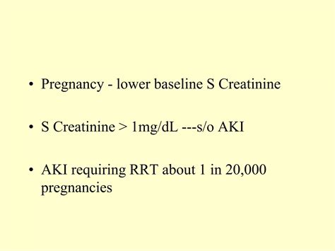 Acute kidney injury in pregnancy | PPTX