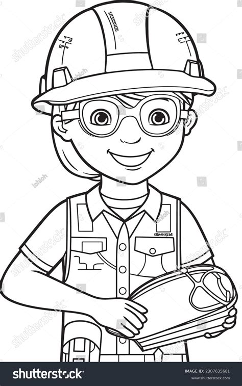 Engineer Coloring Pages 的图像结果