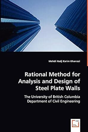 Buy Rational Method for Analysis and Design of Steel Plate Walls Book ...