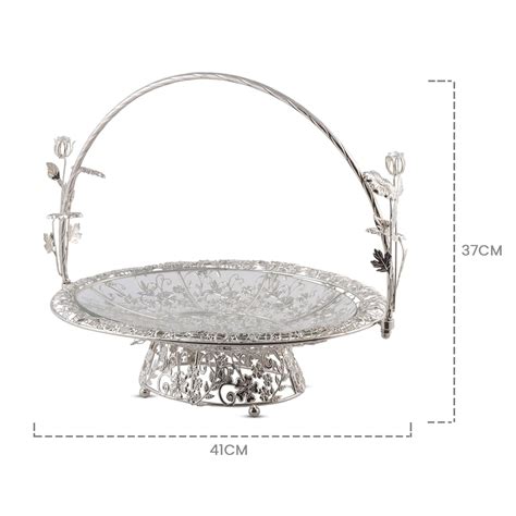 Silver Oval Tray