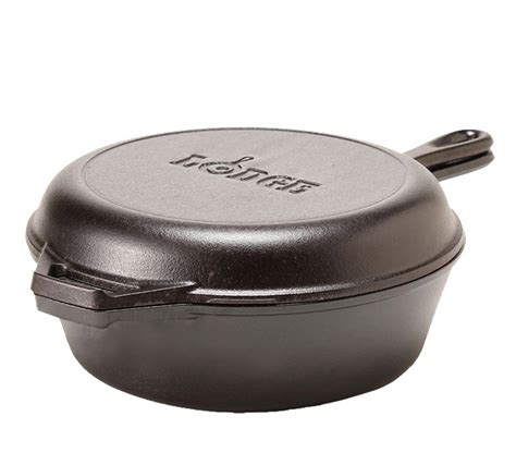 Lodge LCC3 Cast Iron Combo Cooker, Pre-Seasoned, 10.25" -Quart | Cast ...