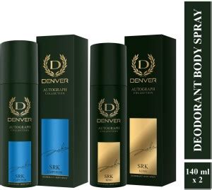 DENVER SRK King 140 ml & SRK Emperor 140 ml Autograph Collection Combo ...