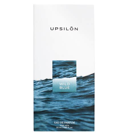 Upsilon Wild Blue Aqua Perfume for Men - Refreshing Aromatic Fragrance