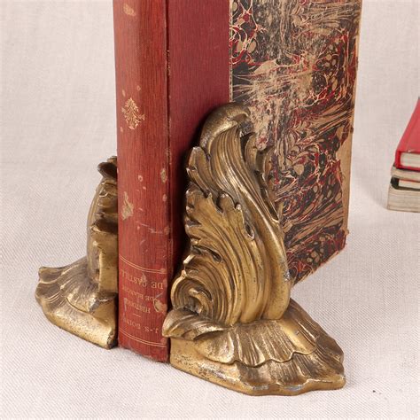 Handmade Metal Bookends in English Art