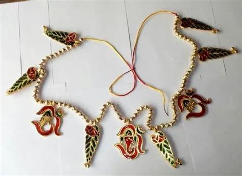 Laxmi Ganesh Toran - Metal Pooja Diya and Statue Manufacturer from ...