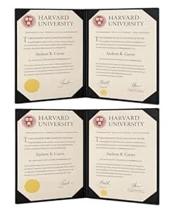 NJ Leather Certificate Holder, Convocation Folder, MOU Folder, Diploma ...