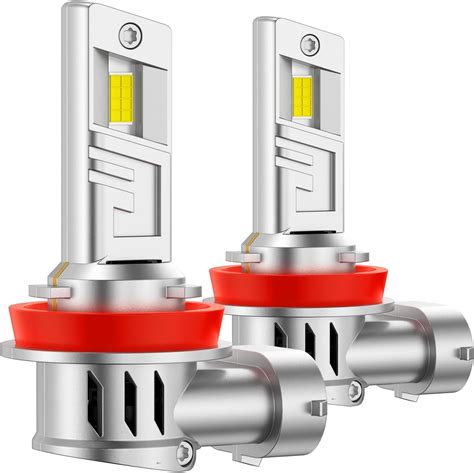 Amazon.com: GleamFlex H11 H8 LED Fog Light Bulbs, 12,000 Lumens, 6000K ...
