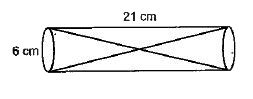 Two solid cones A and B are placed in a cylindrical tube as shown in ...
