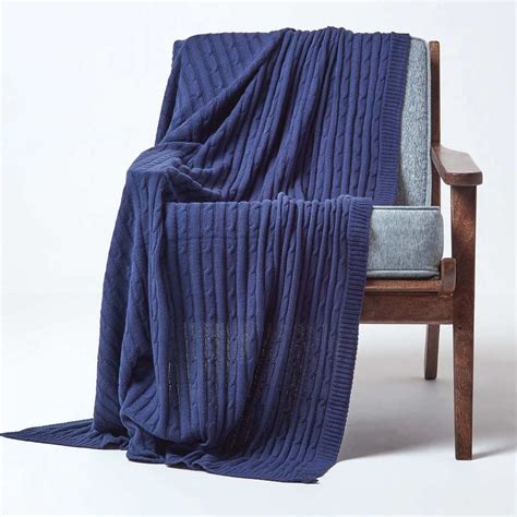 Navy Blue Throw For Double Bed at Patricia Madden blog