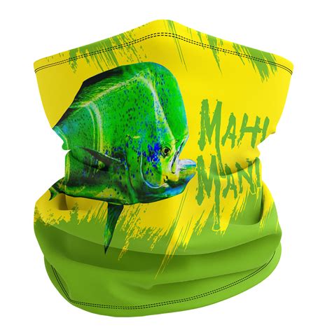 Eyida Mahi Mania UPF50+ Neck Gaiter | Dive into Vibrant Waters – Fish ...