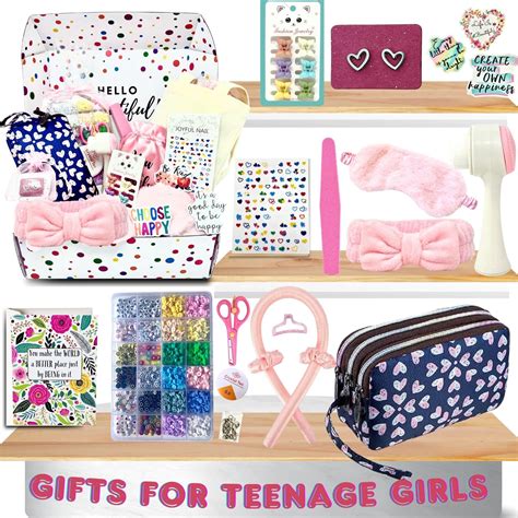Amazon.com : Mark and Lola's Teen Gift Box for Girls with 12 Gifts in ...
