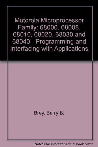 Buy Motorola Microprocessor Family: 68000, 68008, 68010, 68020, 68030 ...