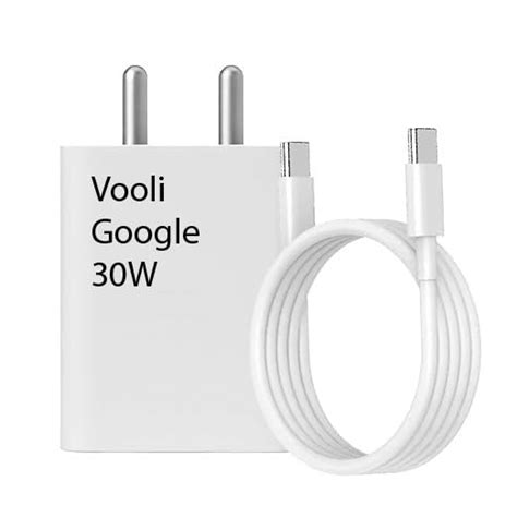 30W USB-C Fast Charging Power Adapter Google Pixel 7 Pro 5G USB-C Fast ...