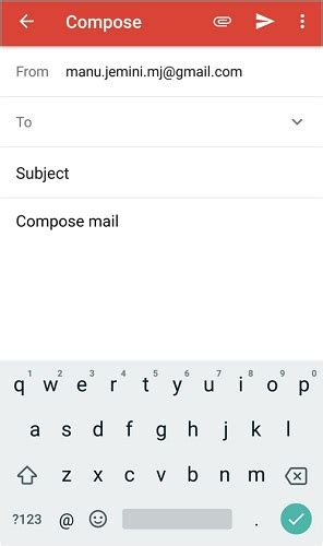 Compose Mail Inbox 的图像结果