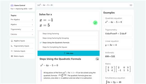 Image result for Microsoft Math Solver Review
