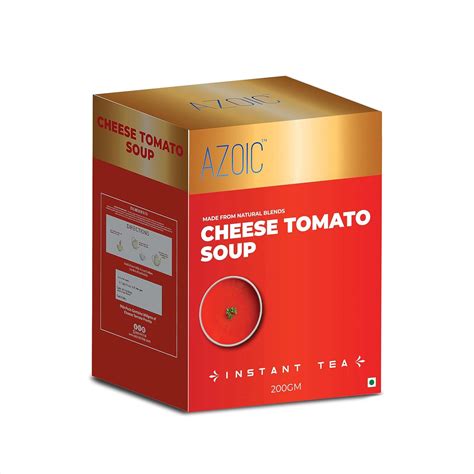 Azoic Instant Cheese Tomato Soup Premium And Organic Taste Enriched ...