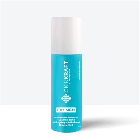 Buy Best Anti Ageing & Antioxidant Booster Shot For Men Online – SkinKraft