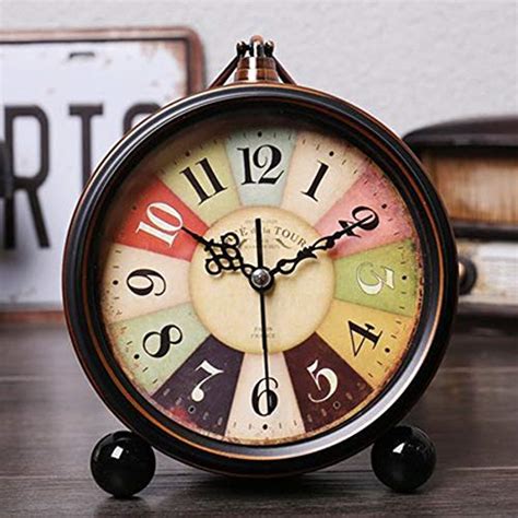 Buy Prayraa Alarm Clock for Heavy Sleepers Analog Vintage Alarm Clock ...