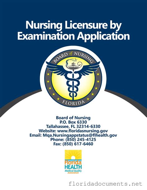 Fill Out Your Florida Board Nursing Application Form Online Florida ...