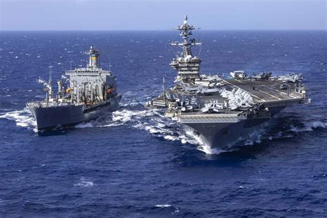 Tin quân sự 16.1: Sức mạnh tàu sân bay USS Abraham Lincoln và robot hydro của Pháp - speed of uss abraham lincoln
