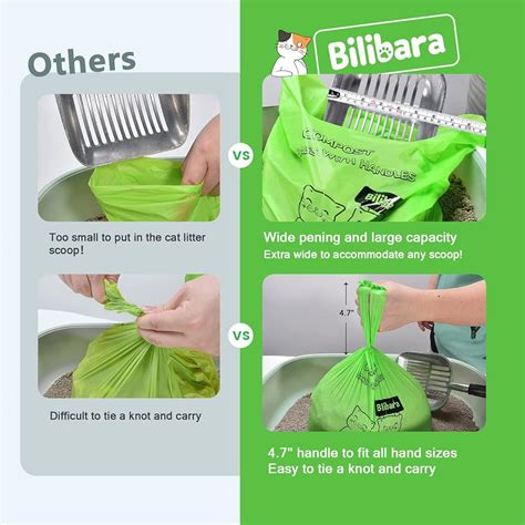 Bilibara Biodegradable Poop Bags for Cat - 110 Count, Durable India | Ubuy