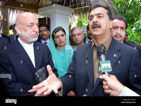 Pakistan Prime Minister, Syed Yusuf Raza Gilani and Afghanistan ...