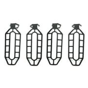 Buy 2X Motorcycle Rear Turn Signal Light Indicator Lamp Protector Cover ...