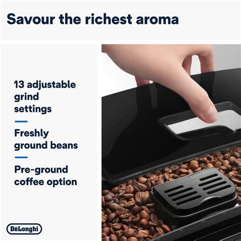DeLonghi Magnifica S ECAM22.115.B Fully Automatic Coffee Machine ...