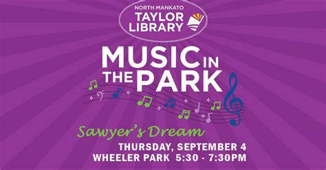 North Mankato Music in the Park, Wheeler Park, Mankato, 4 September ...