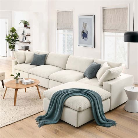 Commix Cloud Modular Beige Sectional Sofa - KFROOMS | Sale