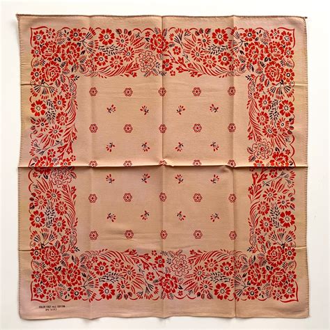 【ASIS】RN14193 花柄 ヴィンテージ バンダナ アメリカ製 | swallows