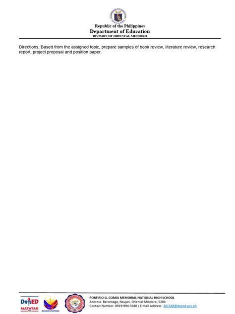 Image result for Culminating Activity Reflection Paper