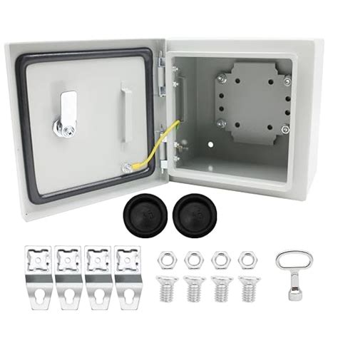 AIRTAK Waterproof Metal Lock Box - Versatile Electrical Enclosure for ...