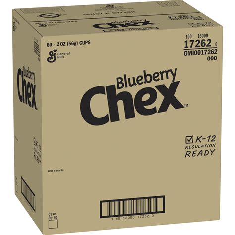 Blueberry Chex™ Gluten Free Cereal Single Serve K12 2oz Eq Grain