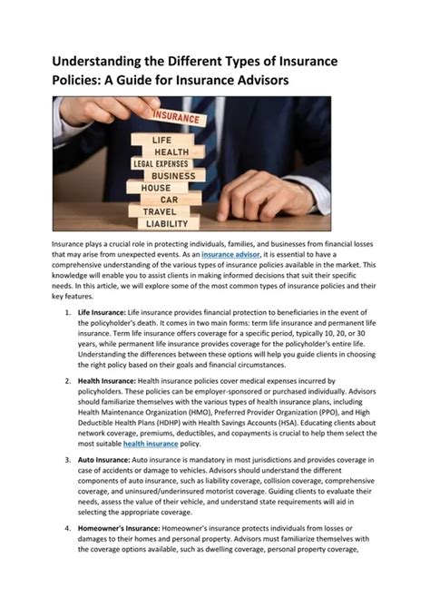 Different Types of Insurance 的图像结果
