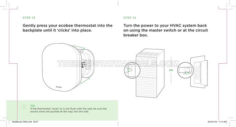 Image result for Ecobee Lite Installation Guide