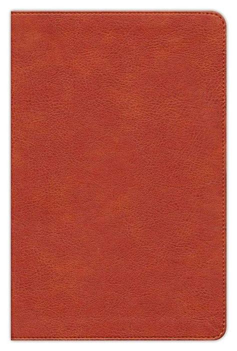 NASB 2020 Edition: Giant Print Reference Bible - Burnt Sienna Leathert ...