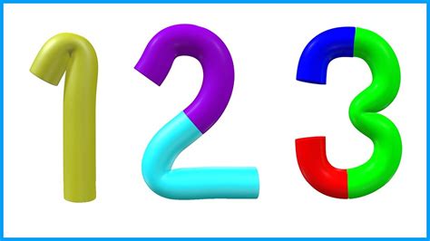Number Song | 123 Numbers | Number Names | 1 To 10 | Counting for Kids ...