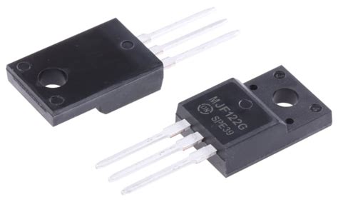 MJF122G onsemi | onsemi MJF122G NPN Darlington Transistor, 8 A 100 V ...
