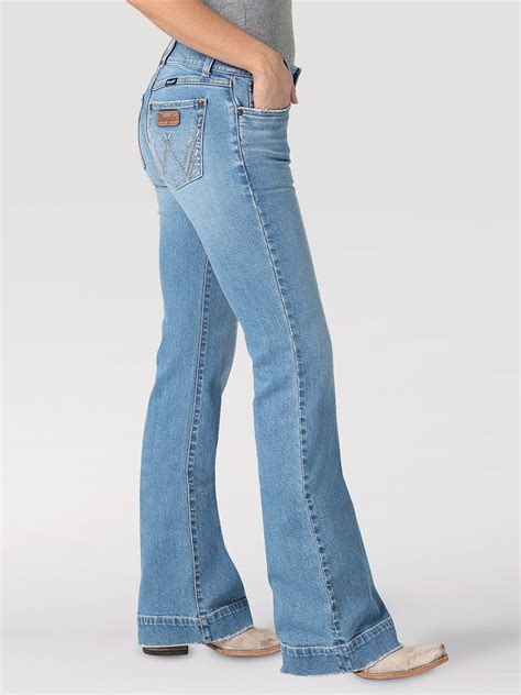 Women's Wrangler Retro® Mae Trouser Jean | Women's JEANS | Wrangler ...