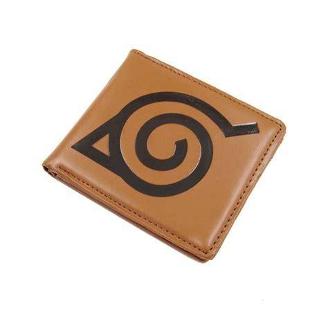 Naruto Konoha Ninja Village Bifold Wallet (Reddish Brown) : Amazon.in ...