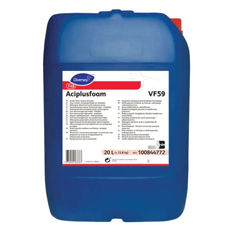 Aciplusfoam VF59 20L - Détergent détartrant acide automoussant ...