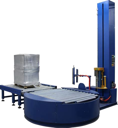 Pallets Wrap Stretch Wrapping Machine Wrapper Machine With Top Plate ...