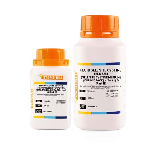TM MEDIA (Titan Biotech) FLUID SELENITE CYSTINE MEDIUM (SELENITE ...