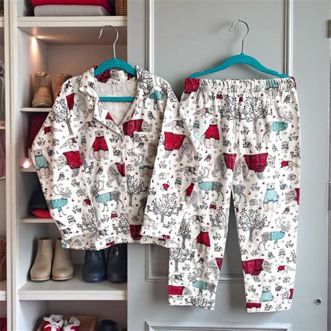 Polar Animal Print Kids Winter Night Suit Set – Kapaas Katha