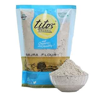 Tito's Organic Bajra Flour 1 Kg : Amazon.in: Grocery & Gourmet Foods