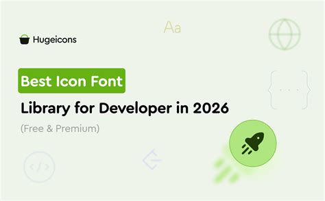 Best Icon Font Library for Developers in 2026