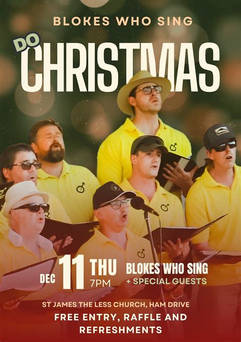 Blokes Who Sing Do Christmas, Ham, Plymouth, 11 December 2025 | AllEvents